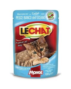 LECHAT Sos za mačke Okeanska riba 100g - 8009470001373