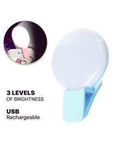 LED selfie stipaljka plava - 212767