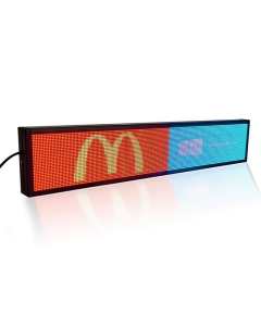 LED svetleci displej RGB P5 100x17cm STP5 - 611074