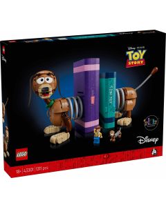 LEGO 43301 Držači za knjige u obliku psa Slinkija iz Priče o igračkama