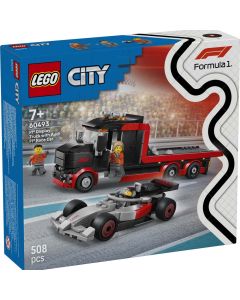 LEGO 60493 Kamion za izlaganje sa Audi F1® trkačkim automobilom