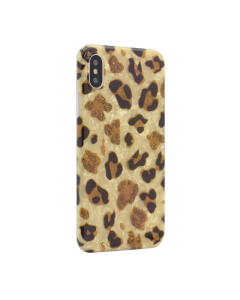 Maska za iPhone X/ XS Leopard shell - 039258