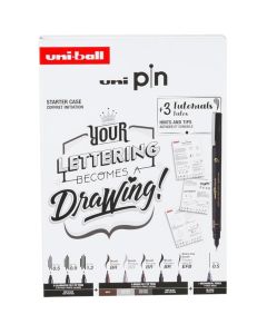 Uni marker PIN set Lettering