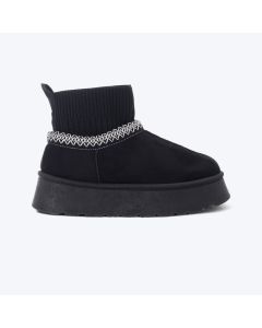 OPPOSITE Čizme lh30076-black W