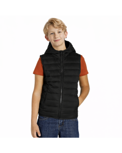 Mafimi Dečiji prsluk liberty hood vest crni