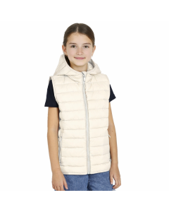 Mafimi Dečiji prsluk liberty hood vest krem-bela