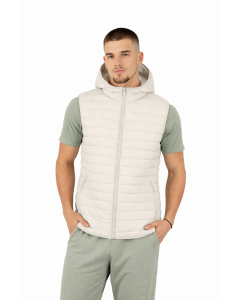 Mafimi Muški prsluk liberty hood vest krem-bela