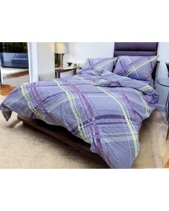 VIKTORIJA Posteljina Mikrofiber Ljubičasta boja 150x200cm Singl - VLK000366-lju