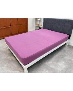 VIKTORIJA Čaršav Flanel Ljubičasta boja 140cmx200cm/25cm - VLK000216-tegetkockice-1