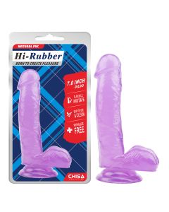 Ljubicasti realisticni dildo 18cm - CN-711732161
