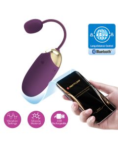 Ljubicasto vibro jaje aplikacija Abner - 014362HP-1