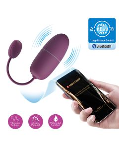 Ljubicasto vibro jaje aplikacija Nymph - 014895HP-1