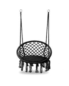 MODERNHOME Viseća ljuljaška za terasu Modern 2, crna - GW-076 BLACK