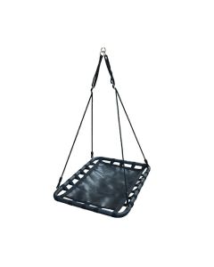 LEMON PLANET Ljuljaška gnezdo 100x76x180cm, crna