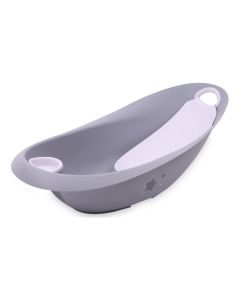 LORELLI Set kadica za bebe 87cm i podloga za kupanje Luxe stars grey - 10130720130