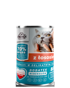 FRENDI Hrana za mačke sa lososom 400g - 3152087
