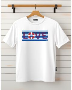 TAMANITZA Ženska bela majica LOVE - Tamanitza18L