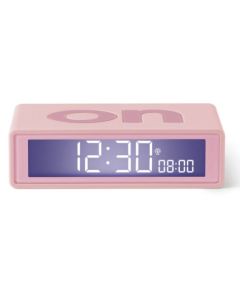 LEXON Reverzibilni sat sa alarmom FLIP+, roza - LR150P9