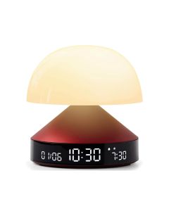 LEXON Stona led lampa sa satom i alarmom MINA SUNRISE, crvena - LR153DR
