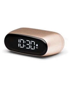 LEXON Mini sat sa alarmom MINUT, zlatna - LR154D