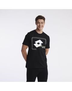 LOTTO Majica kratak rukav campo logo t-shirt M - LTA241M805-01L