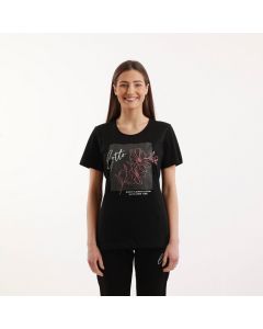 LOTTO Majica kratak rukav fiore sq t shirt W - LTA251F810-01L