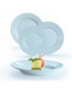 LUMINARC Set tanjira Plumi 18/1, plava - V9233