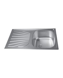 METALAC INKO  Sudopera inox jednodelna Luna flex-univerzalna fi 90 - 123780