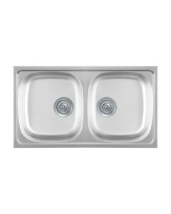 METALAC INKO Sudopera inox dvodelna Luna flex fi 90 - 123781