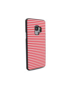 Maska za Samsung S9/ G960 Luo Stripes crvena - 023094