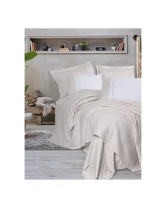 DEKOR DOM Posteljina CB SET LUSSO BAMBOO DOUBLE sa prekrivačem - CHASTE - 042778