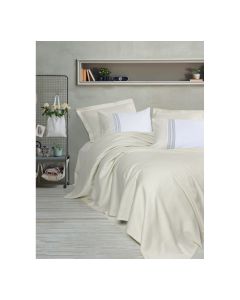 DEKOR DOM Posteljina CB Lusso bamboo Double sa prekrivačem, Lessy - 042779