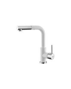 METALAC INKO Baterija za sudoperu Lux S bela  na izvlačenje - T03815