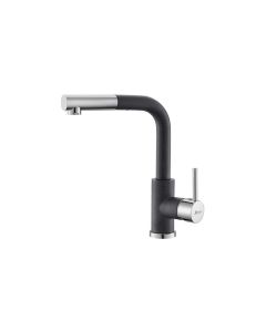 METALAC INKO Baterija za sudoperu Lux S crna na izvlačenje - T03812