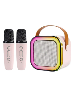 LEXA Bluetooth LED zvučnik LX-12 Pink - 6901234240917