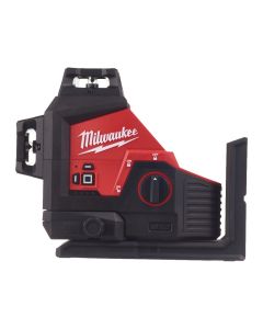 MILWAUKEE Zeleni laser 3-polni 360° 12V - M123PL-0C - 4933478103