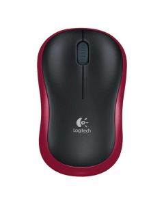 LOGITECH Bežični miš M185, crveni - 016687