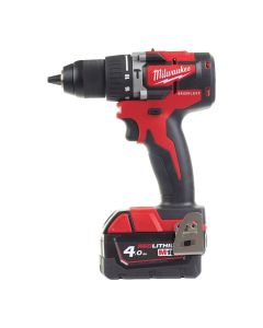 MILWAUKEE Aku. vibraciona bušilica-odvijač 18V 2x4Ah - M18CBLPD-402C - 4933464537