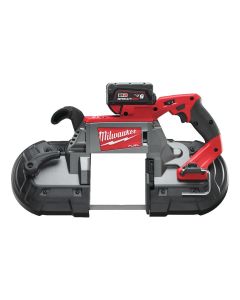 MILWAUKEE Aku. tračna testera 18V 2x5Ah - M18CBS125-502C - 4933448195