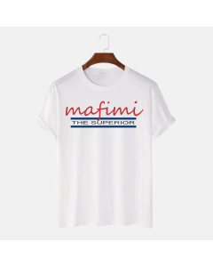 Mafimi Muška majica The superior, bela - P-1023L