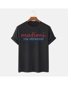 Mafimi Muška majica The superior, crna - P-1022L