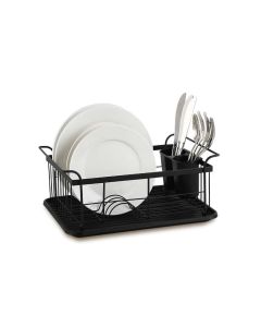 MAESTRO Oceđivač za sudove 37,5 x28,5x16cm crni MR1027 - MR1027