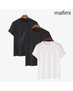 Mafimi Majica Crna i Bela Set 3 kom - P-1128L