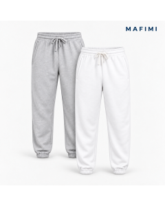 Mafimi Set trenerke - Pepeljasta-Bela