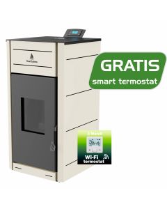 MARELI Kamin na pelet UNO 18 (2kW + 16kW) krem