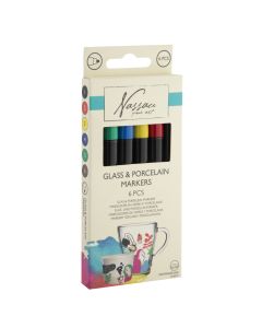 GRAFIX Markeri za staklo i porcelan - 52405
