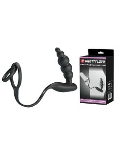 Masažer prostate sa prstenom za penis - 210200
