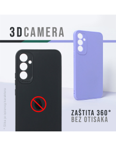 Maska za Samsung A06/ A065F 3D Camera crna - 613933