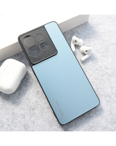 Maska za Motorola Edge 50 Pro AG Frosted svetlo plava