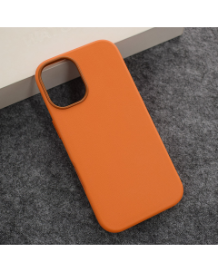 Maska za iPhone 17 narandžasto Beautiful Shine Leather - 620452